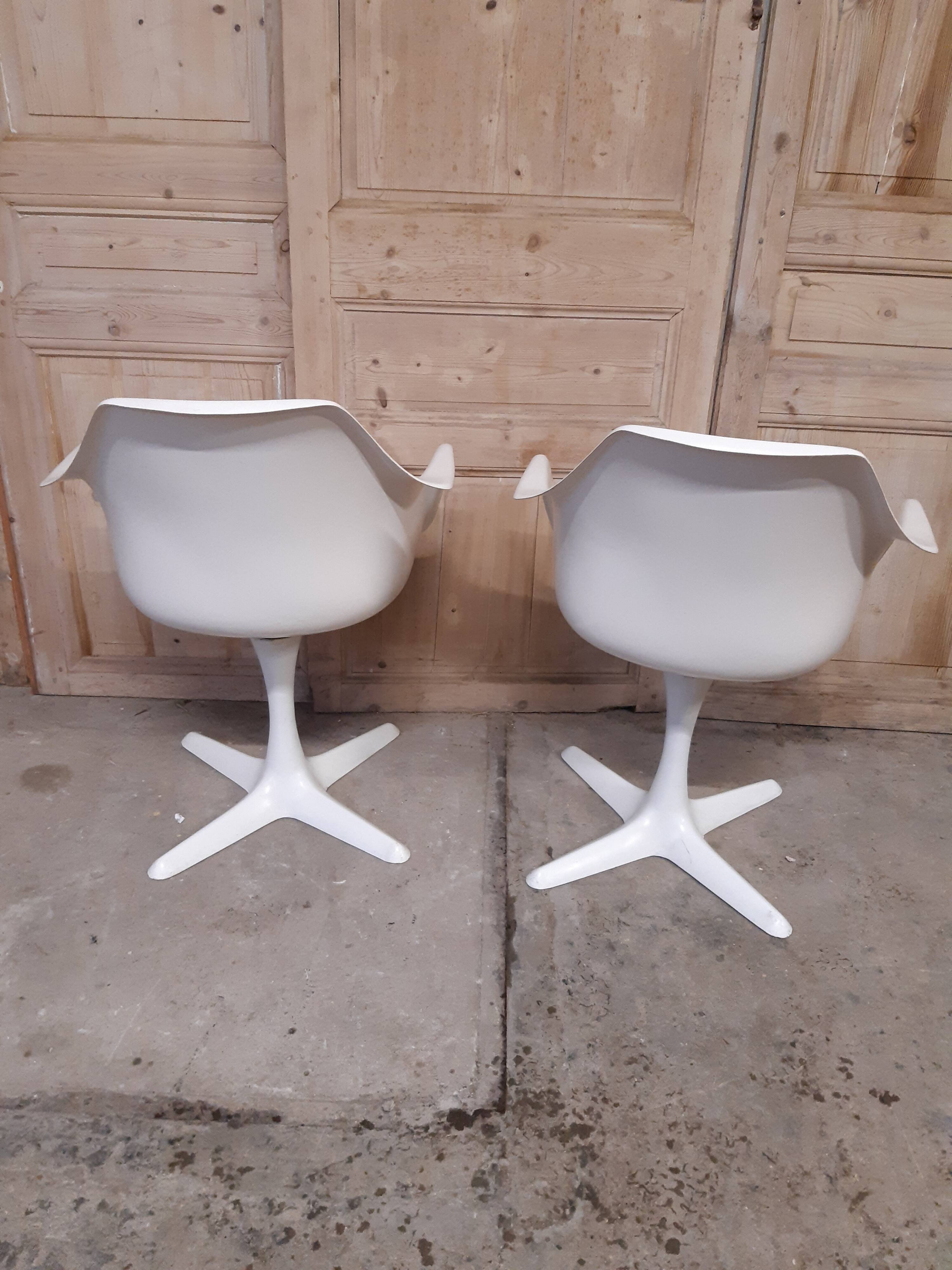 Table et chaises années 60