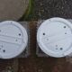 Pair of ceiling lights