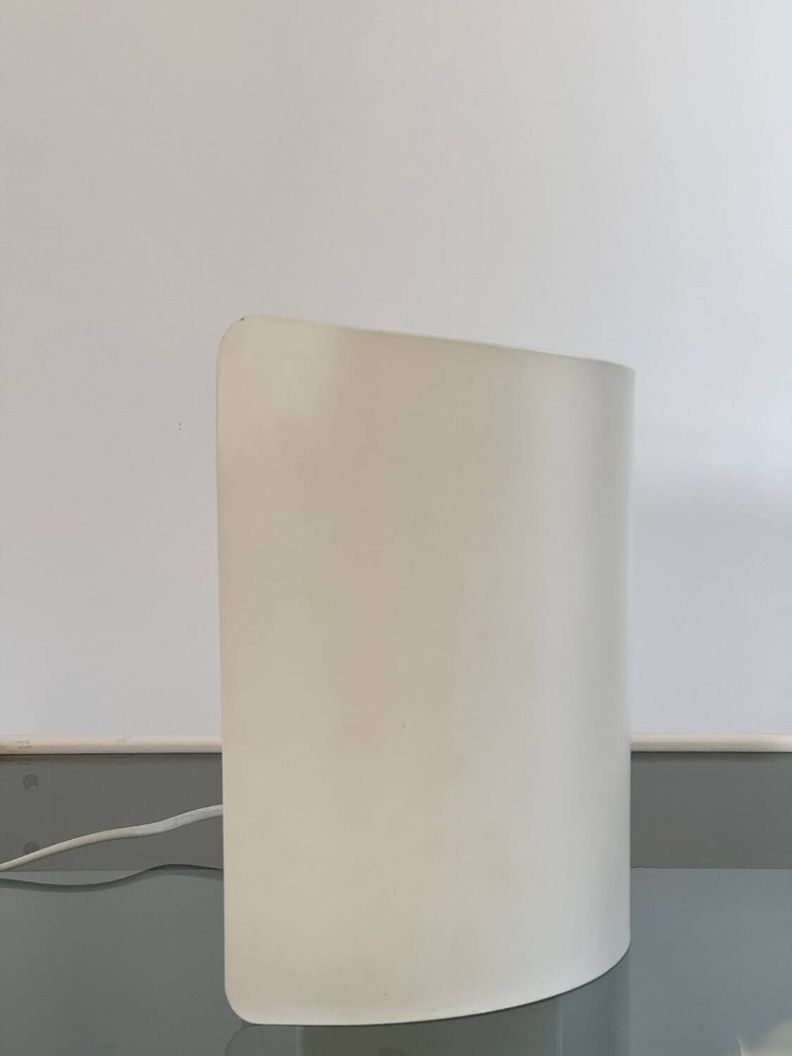 Tessa postmodern design lamp in lacquered metal, Brilliant Leuchten edition, 80s