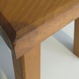 Low stool with backrest Belgium 1970s