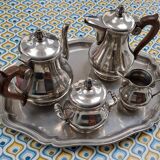 5-piece pewter service