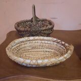 Trio of vintage baskets