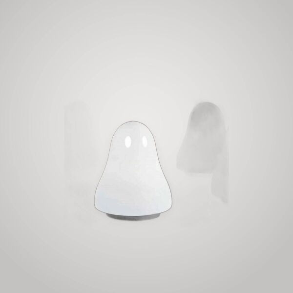 Lampe de table ghost verre de murano par carlo nason 1990 fantô