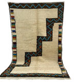 Handmade Moroccan Berber carpet 258 x 150 CM