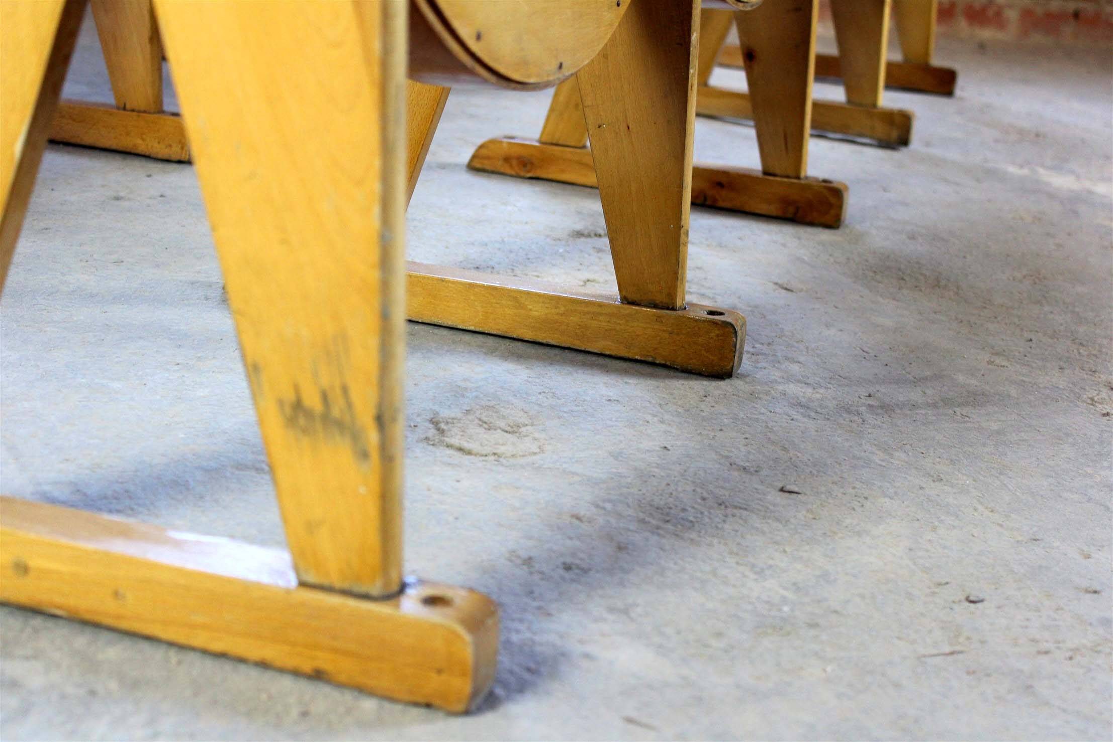 Chaises de cinéma vintage de Ton, années 1960, ensemble de 13