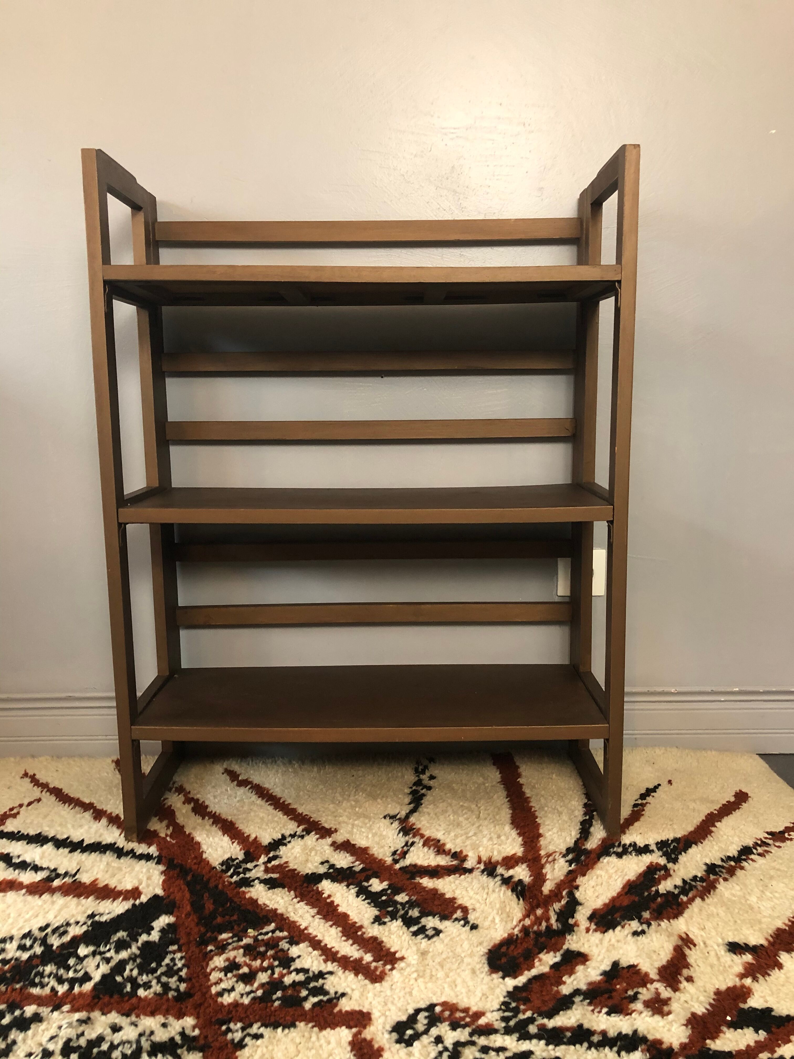 Vintage bookseller's shelf
