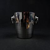 Vintage 1970s stainless steel champagne bucket by Létang Rémy