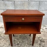 Vintage wooden bedside table