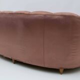 Gio Ponti Mid-Century Modern Rare Italian Curved Sofa "Casa E Giardino" 30