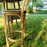 Bamboo bar stool