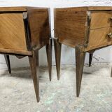 Pair of Art Deco bedside tables