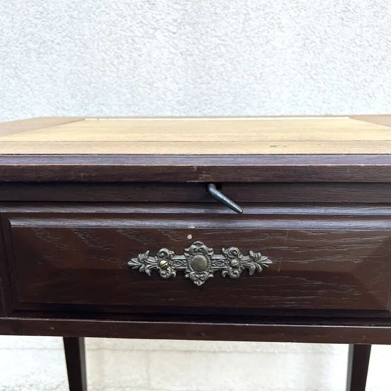Table de jeux ancienne en bois