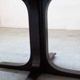 Table and 6 chairs mod. ibisco, 70's/80's