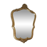 Former mirror, gilded molding, french classic 30x51cm