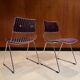Pair of Novalux chairs, design by Rudi Verelst 1970