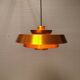 Hanging lamp model ‘Nova’ designed by Jo Hammerborg for Danish Fog&Mørup 1963 in copper