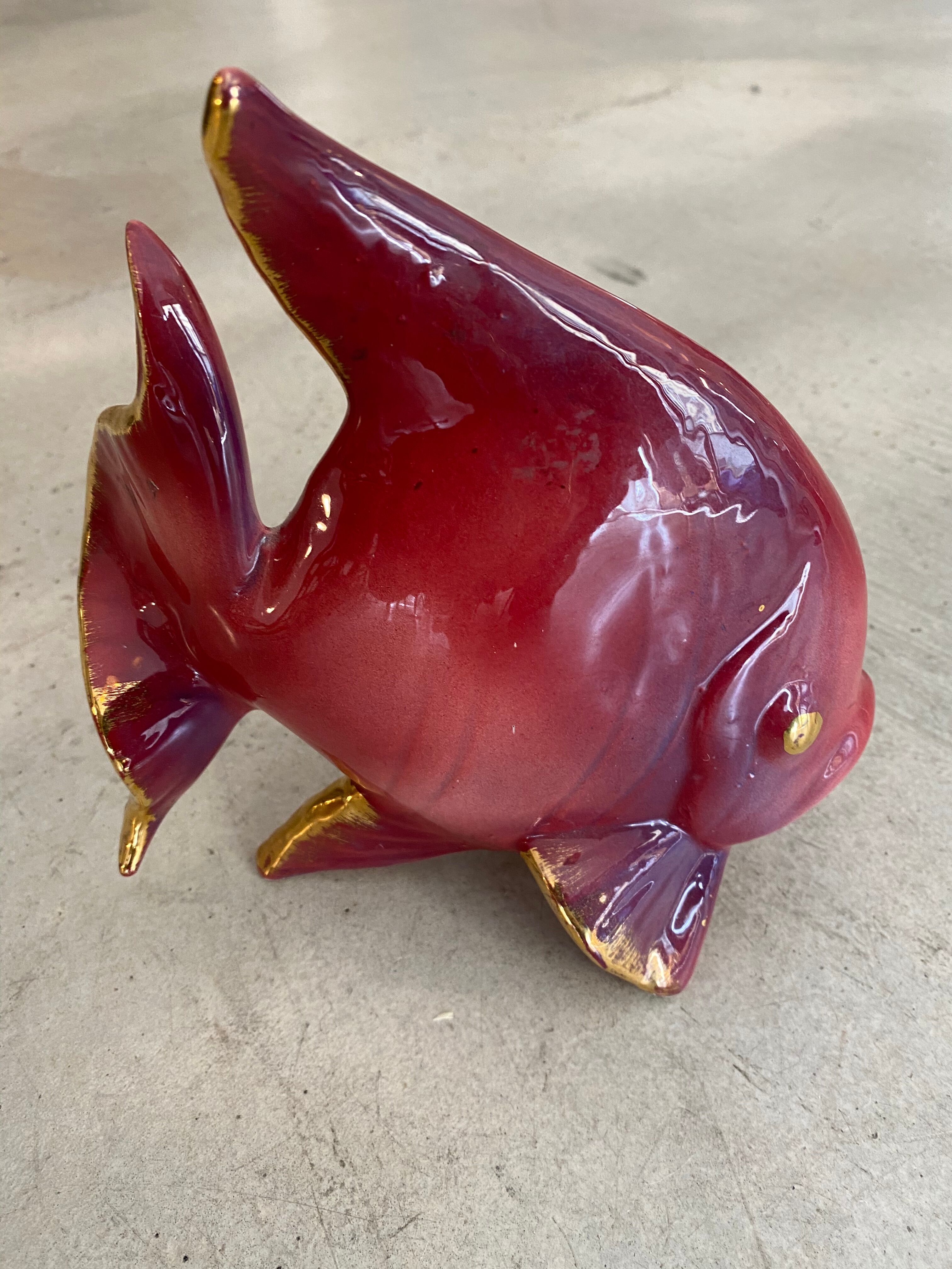 Vallauris ceramic lamp