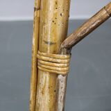 1950s “French Riviera” Rattan Armchair, Italy