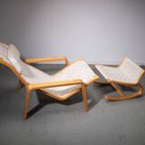 Fauteuil relax et pouf Vilan pour Ikea