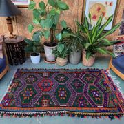 Medium Vintage Turkish Kilim Rug 176x105 cm Wool Kelim