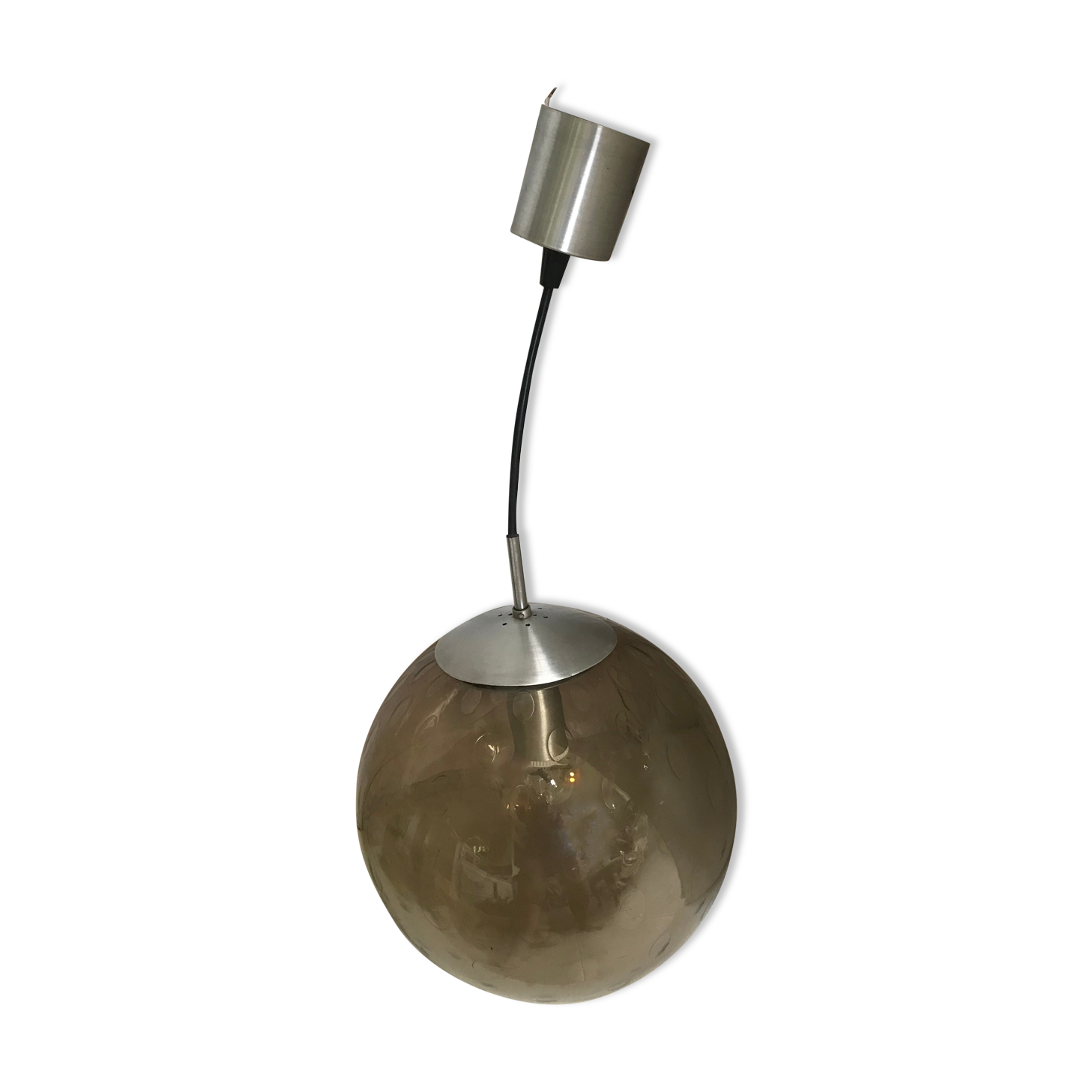Vintage smoked ball suspension