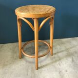 Stool with caning