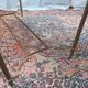 Vintage brass and glass coffee table