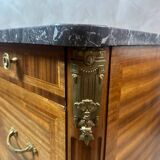 Marquetry chest of drawers