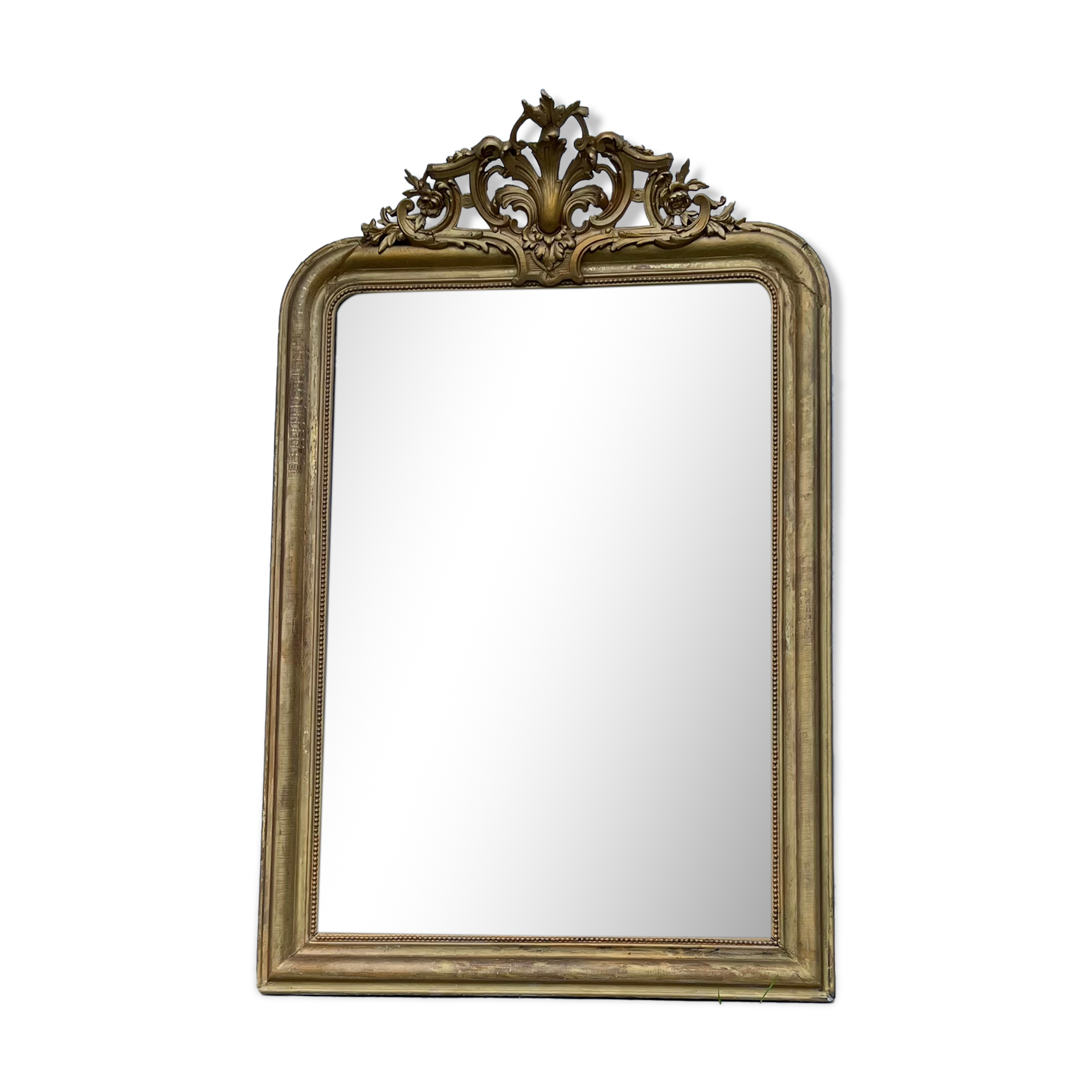 Old mirror Louis Philippe Fronton 156x102cm