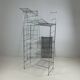 Modular metal shelving unit by Niels Gammelgaard, 1980s