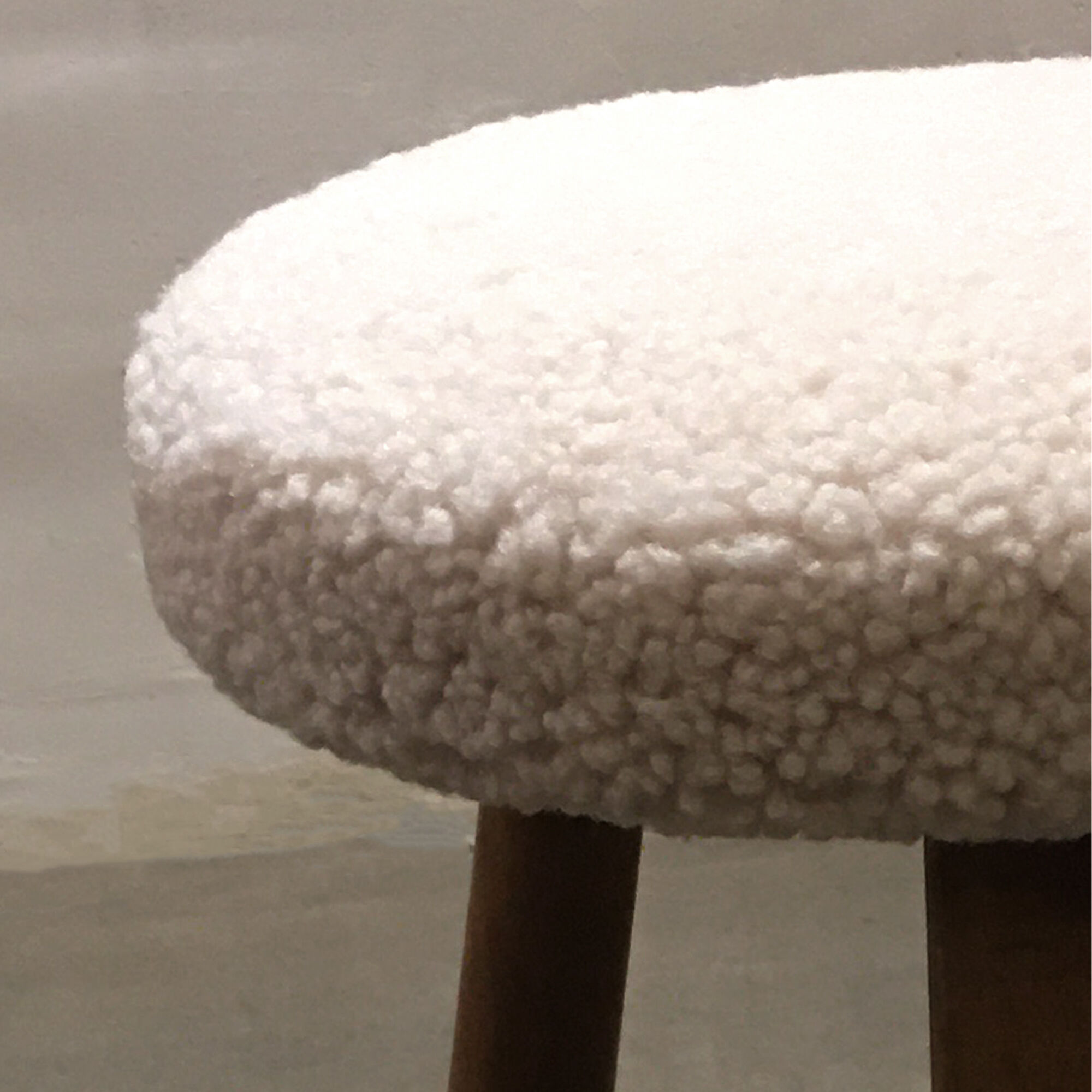 Round stool , Danish 60's