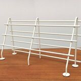 Mid-century modern minimalist metal coat rack from the 1960s.