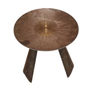 Large modernist candlestick for a large candle, Germany, 1970s.