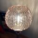 Lampe globe rose