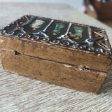 Gilded wooden box