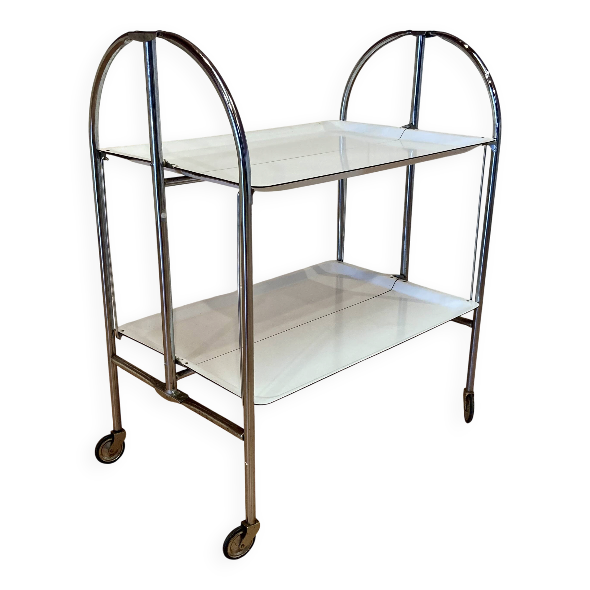 MODULAR DESSERT TABLE SCANDINAVIAN DESIGN 1950.