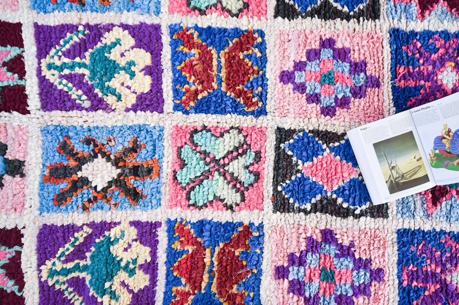 Carpet boucherouite 259x91cm