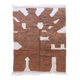 Contemporary Brown Rug - 283 x 220 cm
