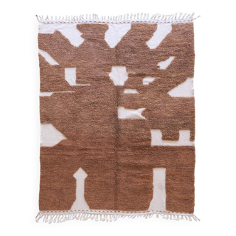 Tapis Brun Contemporain - 283 x 220 cm