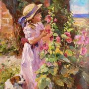 Portrait de jeune fille M&J Garmash