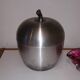 Vintage ice bucket made in Italy in phytomorphic aluminum apple shape