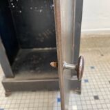 Metal bedside table from the 20s and 30s