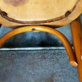 Chaise de bistrot Mahieu en bois courbé début XXème