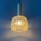 Mid-Century Crystal Glass Pendant