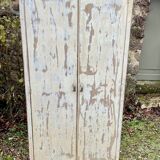 Patinated wardrobe