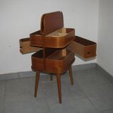 Travailleuse en teck asystent 1960/70s