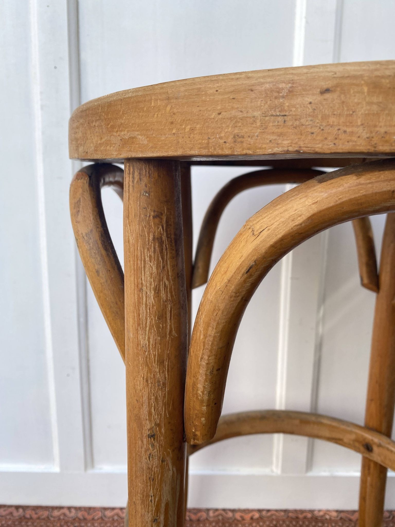 Bentwood bistro stool