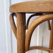 Bentwood bistro stool