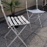 Outdoor folding chairs