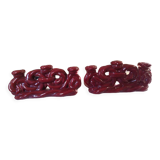 Ceramic candle holders